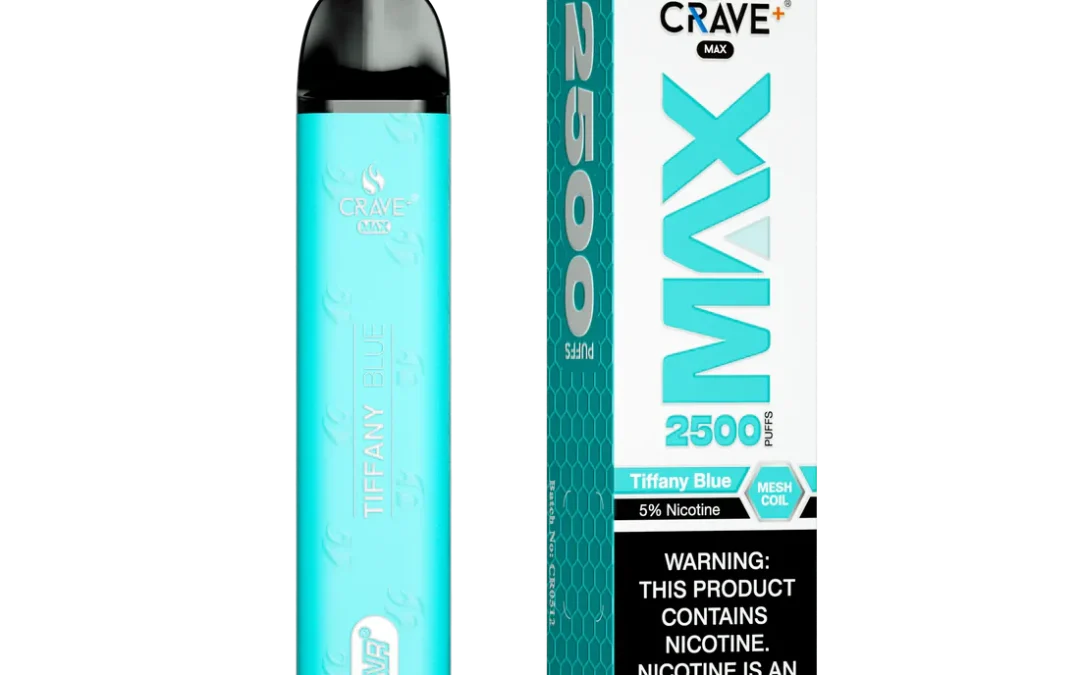 Crave Max Vape - 2500 Tifany blue
